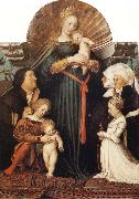 Madonna of Mercy and the Family of Jakob Meyer zum Hasen Hans holbein the younger